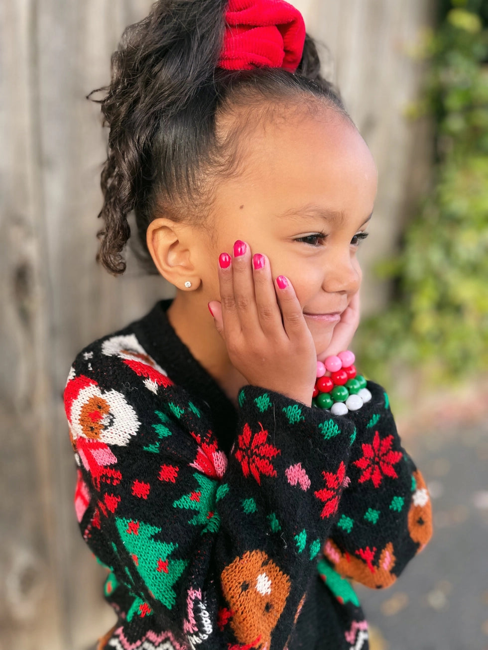 Scented Candy Cane Craze Non-Toxic Kids Nail Polish