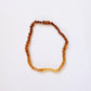 Raw Baltic Amber + Sunflower || Necklace ||
