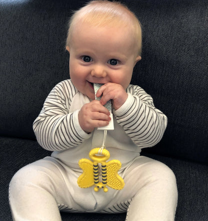 Tooth Brush Teether - Bee Brush