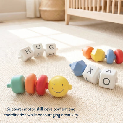 Connect & Play™ - 14 Sensory Pop Beads - Smile
