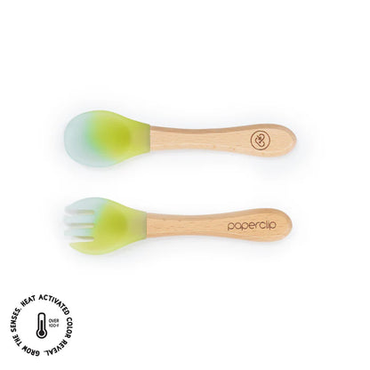 Color Changing Spork & Spoon Set