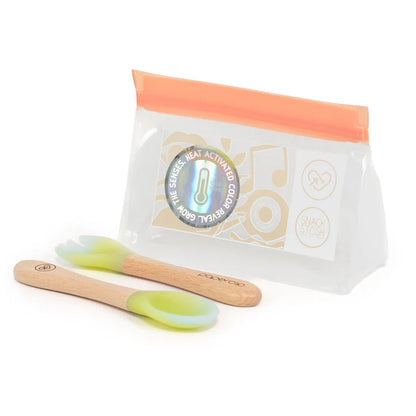Color Changing Spork & Spoon Set