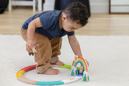 Animal Friends Wooden Train Set