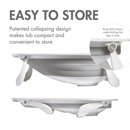 NAKED 2-Position Collapsible Bathtub