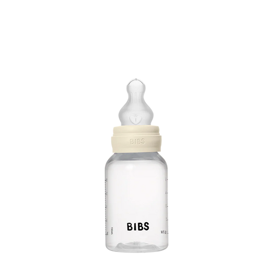 Baby BPA-Free PP Bottle Set 5oz Silicone - Ivory