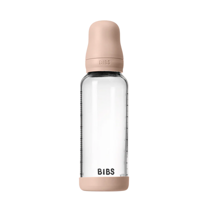 Baby Glass Bottle Set 8oz Latex - Blush