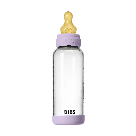 Baby Glass Bottle Boheme Set 8oz Latex - Violet Sky