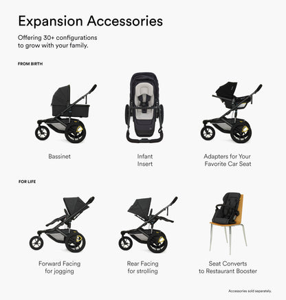Veer Switch&Jog Stroller + FREE Bassinet!