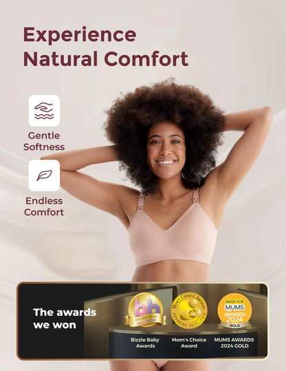 Ultra Soft Seamless Nursing Bra YN21 - Designed for M5 Pump