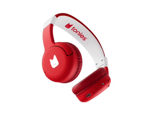 Bluetooth Headphones: Sunset Red
