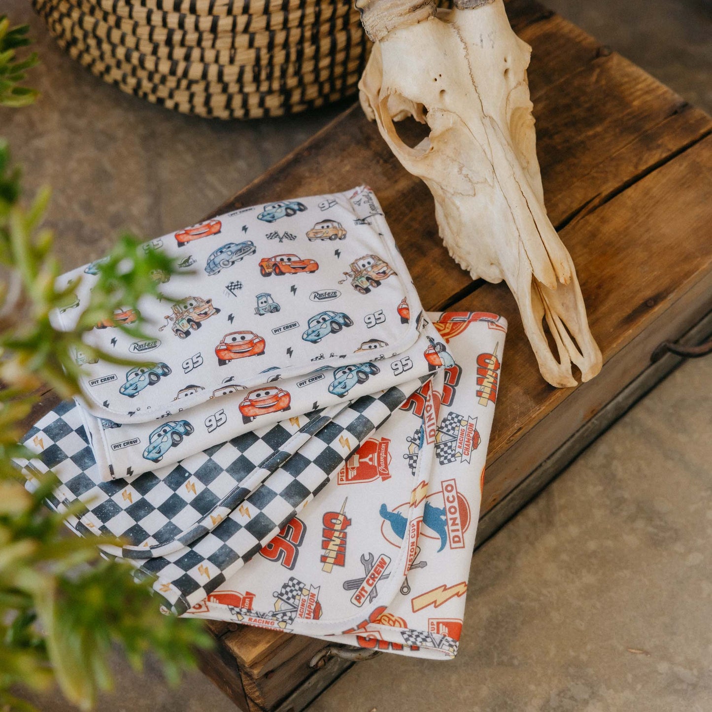 Premium Burp Cloths - Disney Pixar Cars