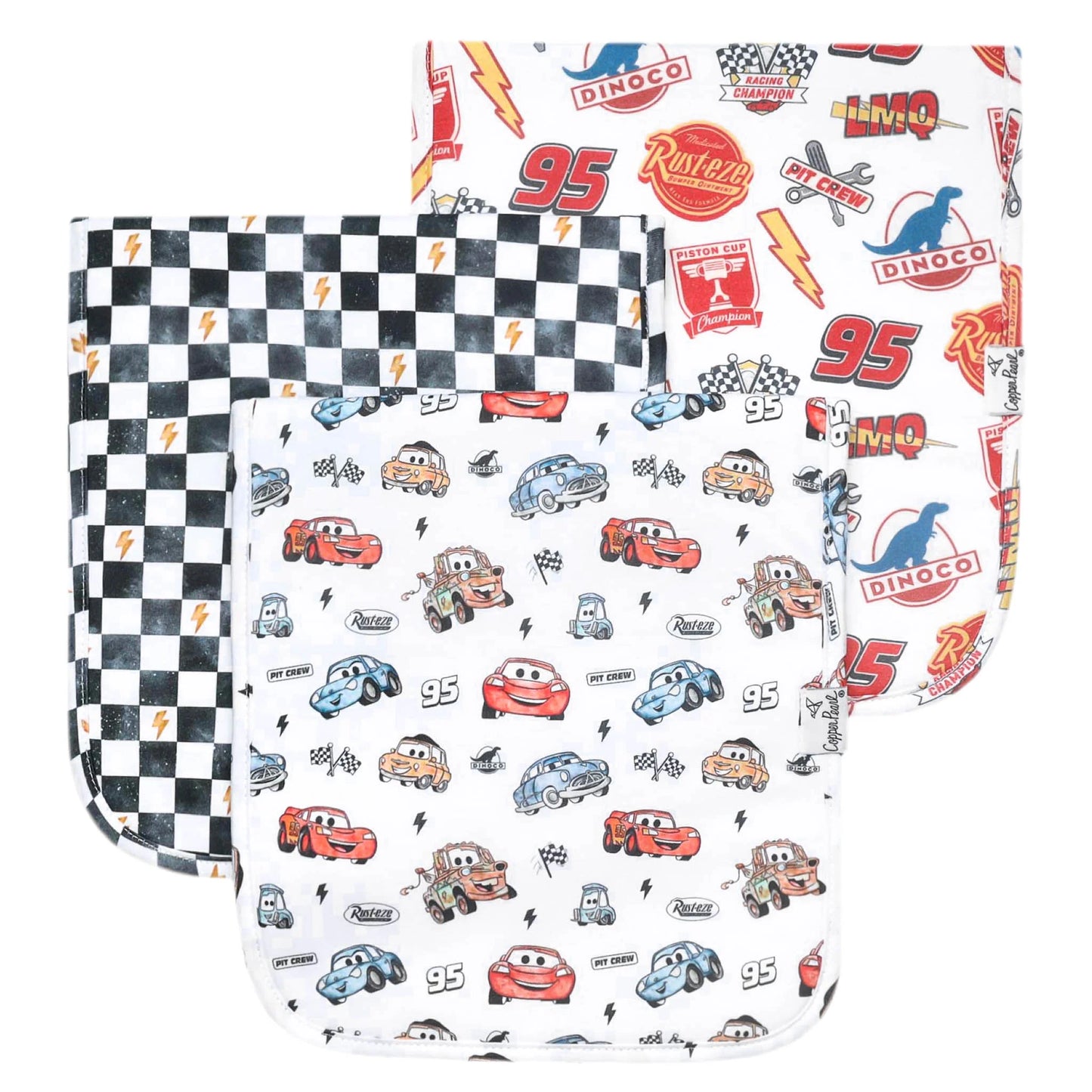Premium Burp Cloths - Disney Pixar Cars