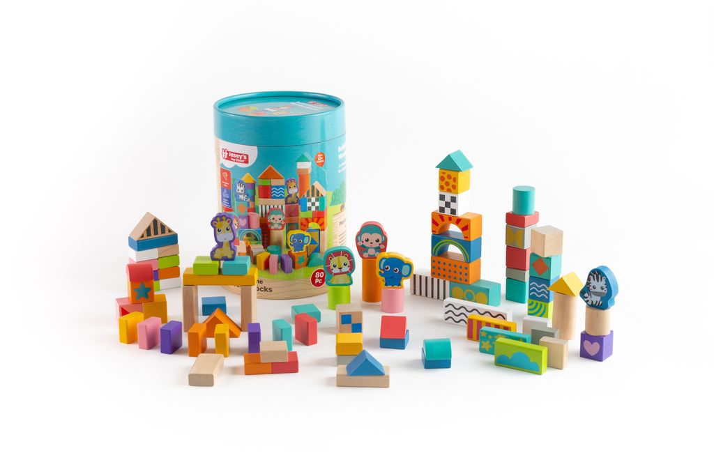 Build & Imagine Wooden Blocks