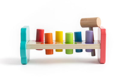Tap & Learn Wooden Hammer Bench