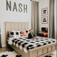 Sugar + Maple Personalized Floating Wood Letters