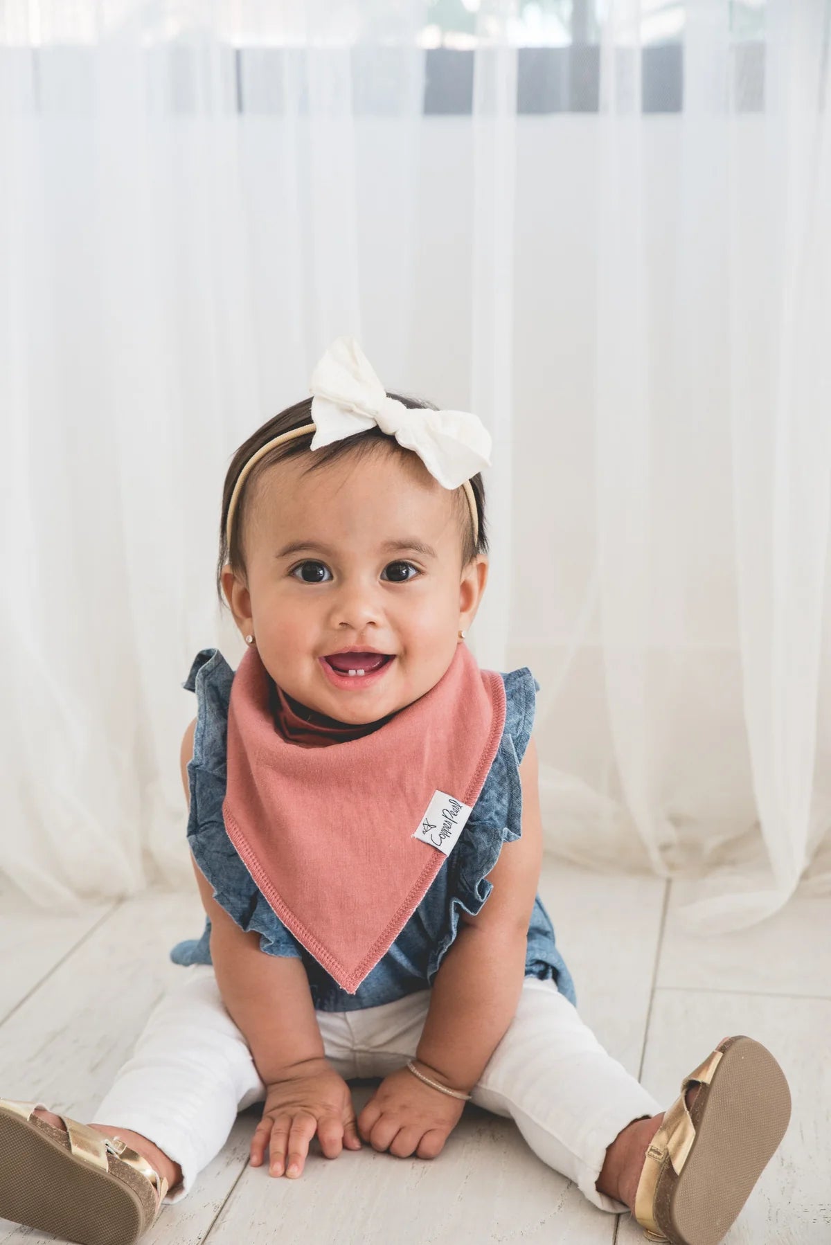 Jade Baby Bandana Bib Set (4-pack)
