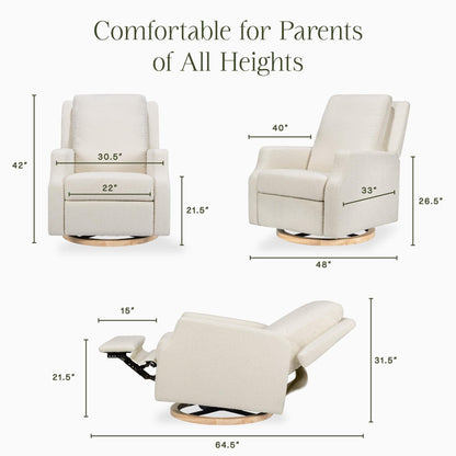 Namesake Crewe Recliner and Swivel Glider