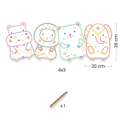 Wild Animals Coloring