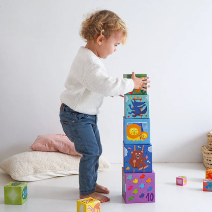 Rainbow Nest and Stack Blocks