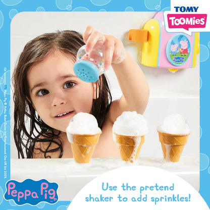 Toomies Peppa Pig Bubble Ice Cream Maker Bath Toy
