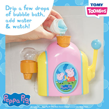Toomies Peppa Pig Bubble Ice Cream Maker Bath Toy