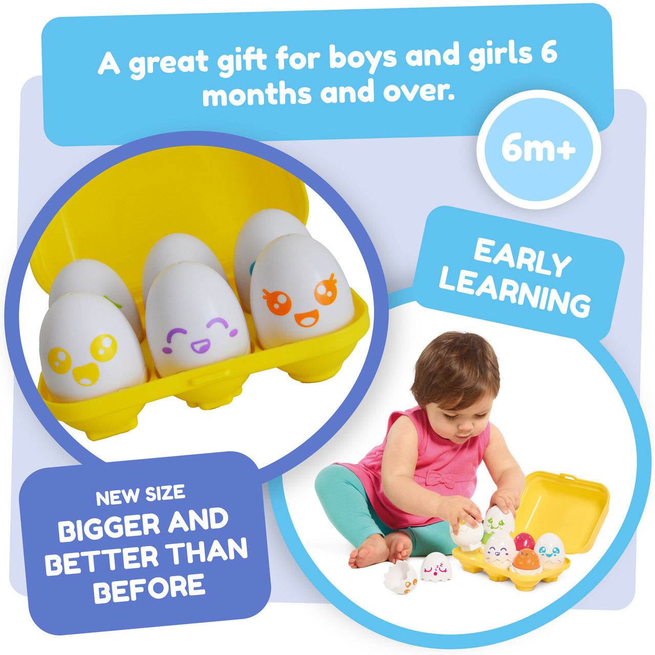 Toomies Hide & Squeak® Eggs