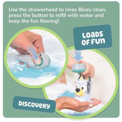 Toomies Shower & Scrub Bluey