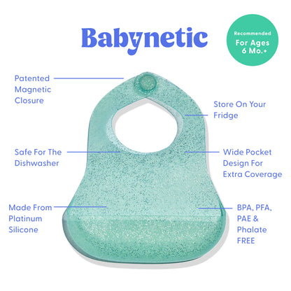 Magnetic Bib - Kiwi Jelly