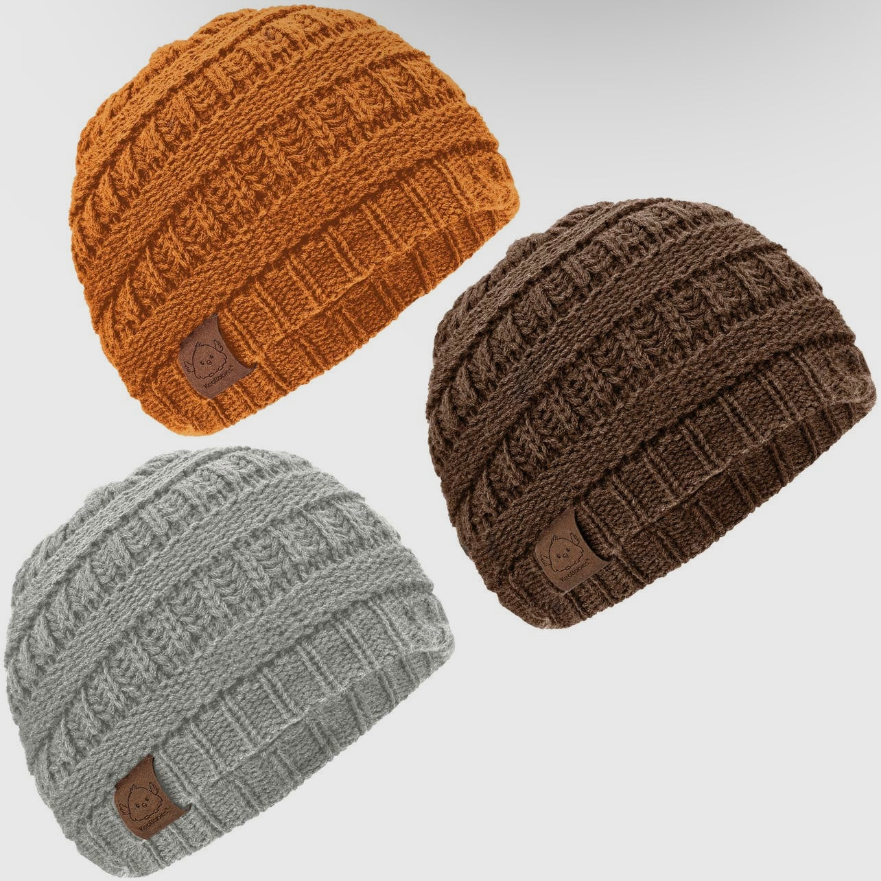 3-Pack Warmzy Baby Beanies