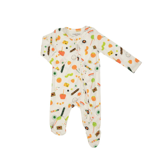 Angel Dear Bamboo 2-Way Holiday Zipper Footie