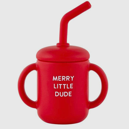 Holiday Silicone Sippy Cup