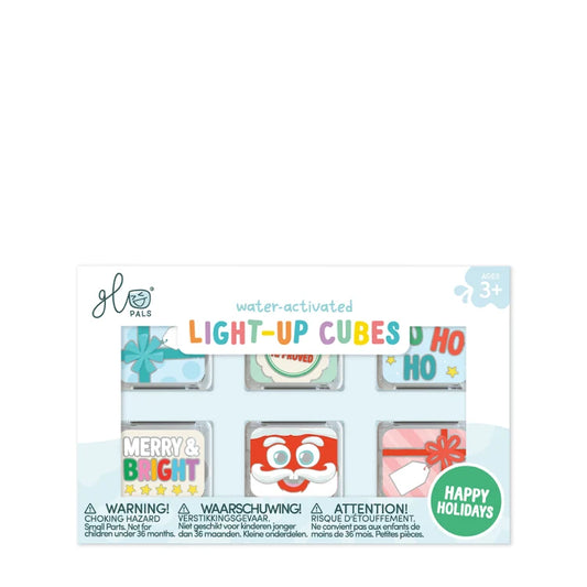 Glo Pals: Christmas Light-Up Cubes 6-Pack