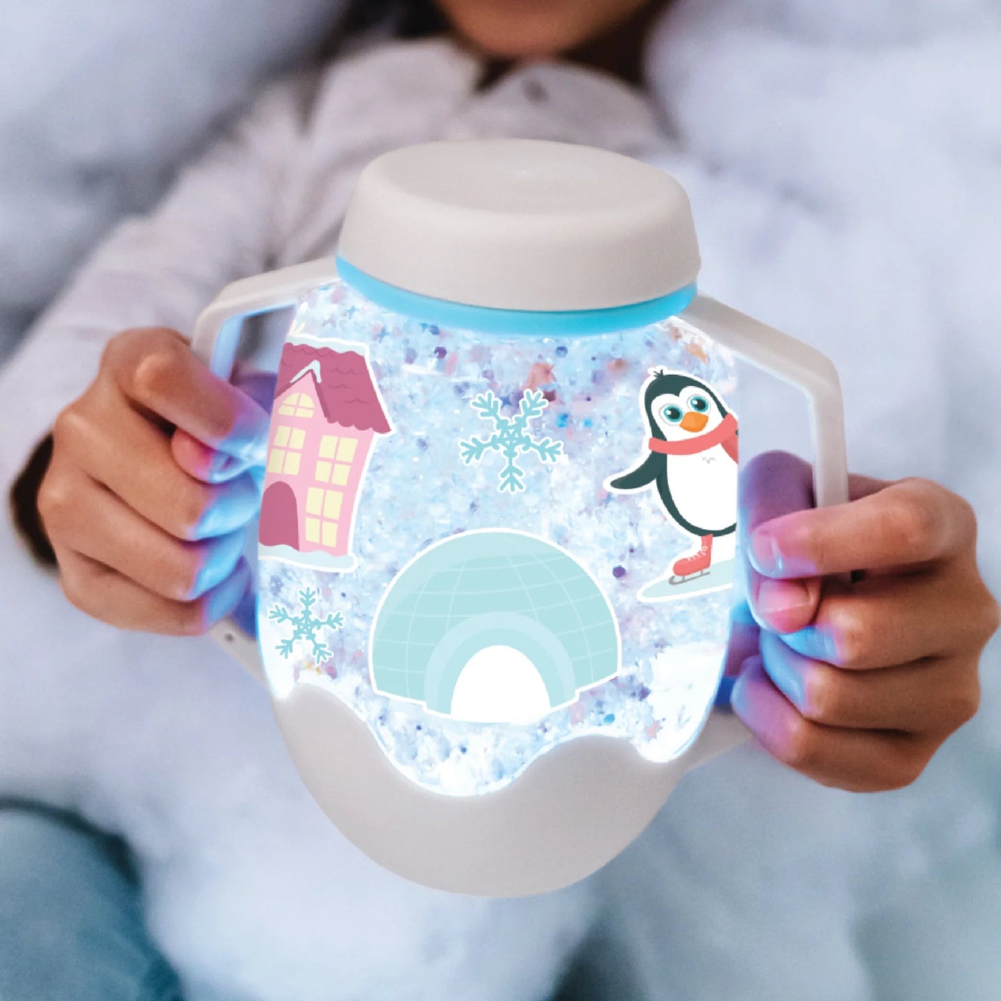 DIY Sensory Jar Gift Set - Sensory Snowglobe
