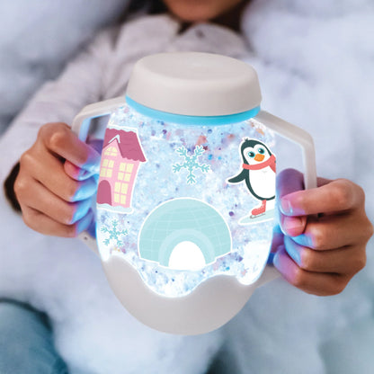 DIY Sensory Jar Gift Set - Sensory Snowglobe