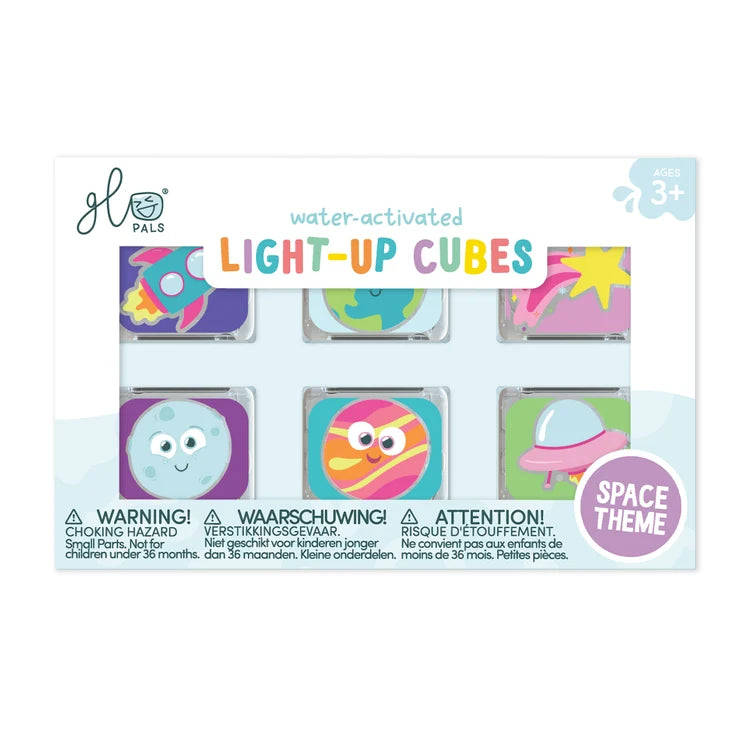 Glo Pals: Space Light-Up Cubes 6-Pack