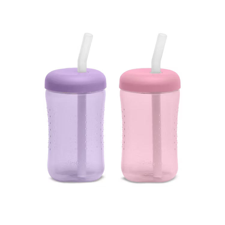 Squeeze & Sip® Straw Trainer Cup, 7 Oz - 2 Pack