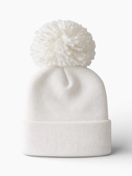 Baby's First Hat®, Warm White Pom