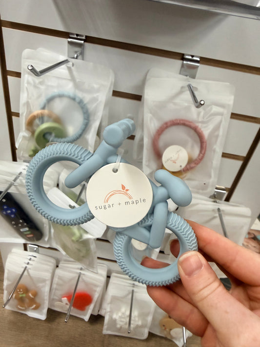 Bike Teether - Blue