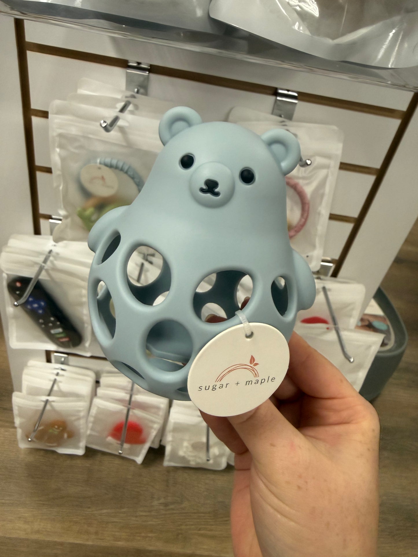 Bear Silicone Ball Teether