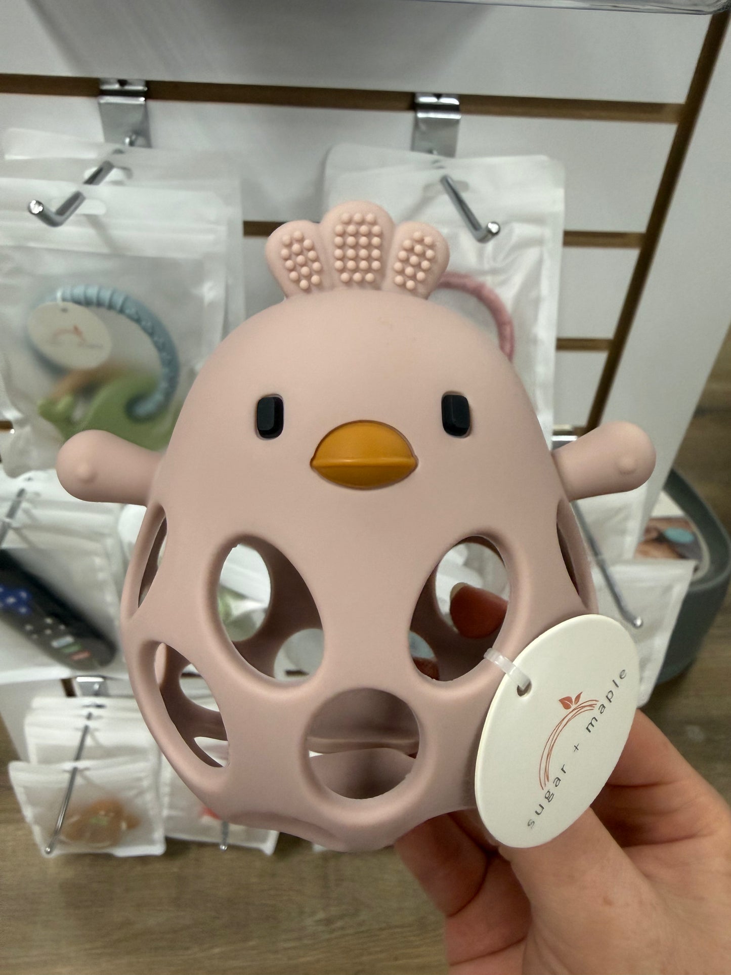 Chicken Silicone Ball Teether