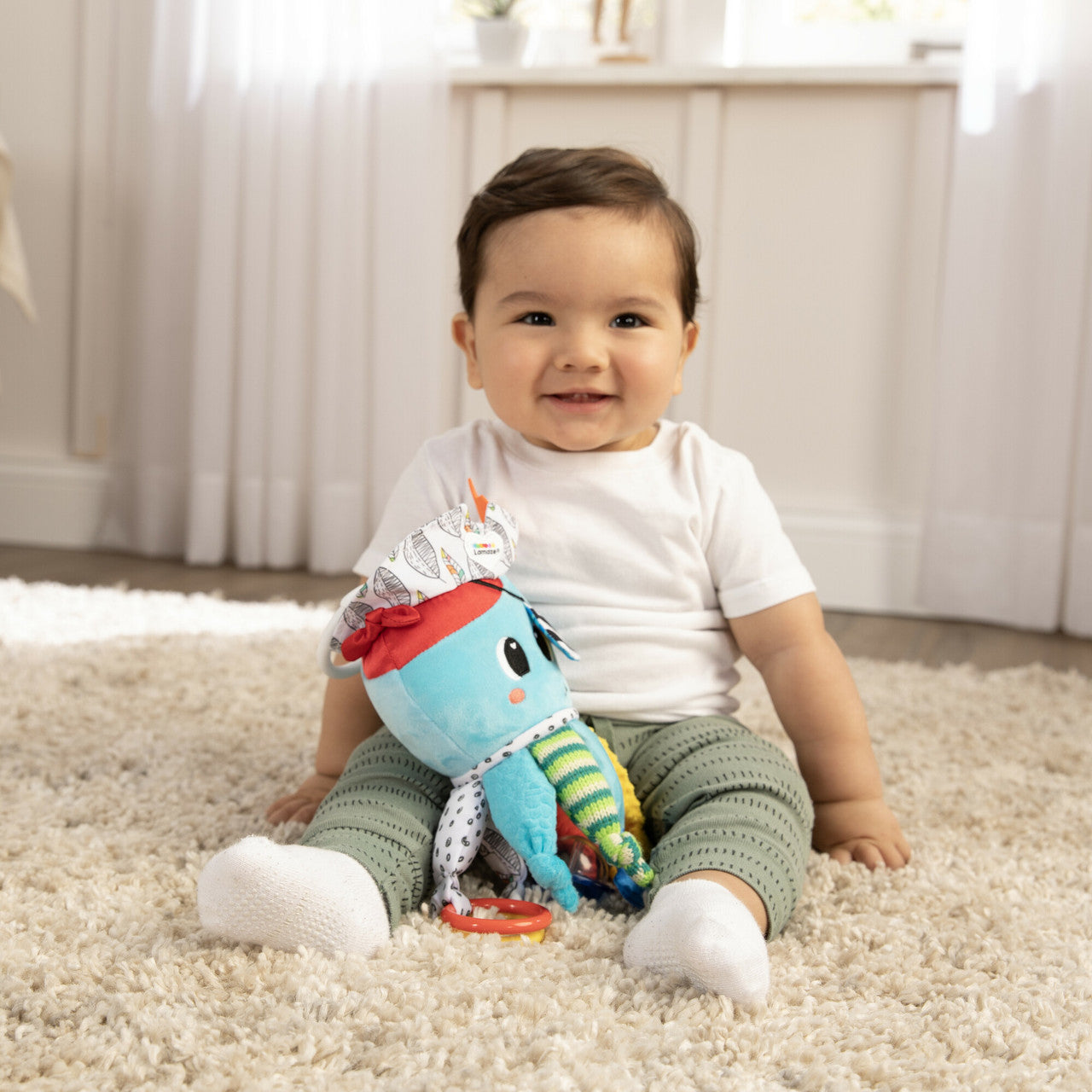 Captain Calamari™ – Clip-On Stroller Toy