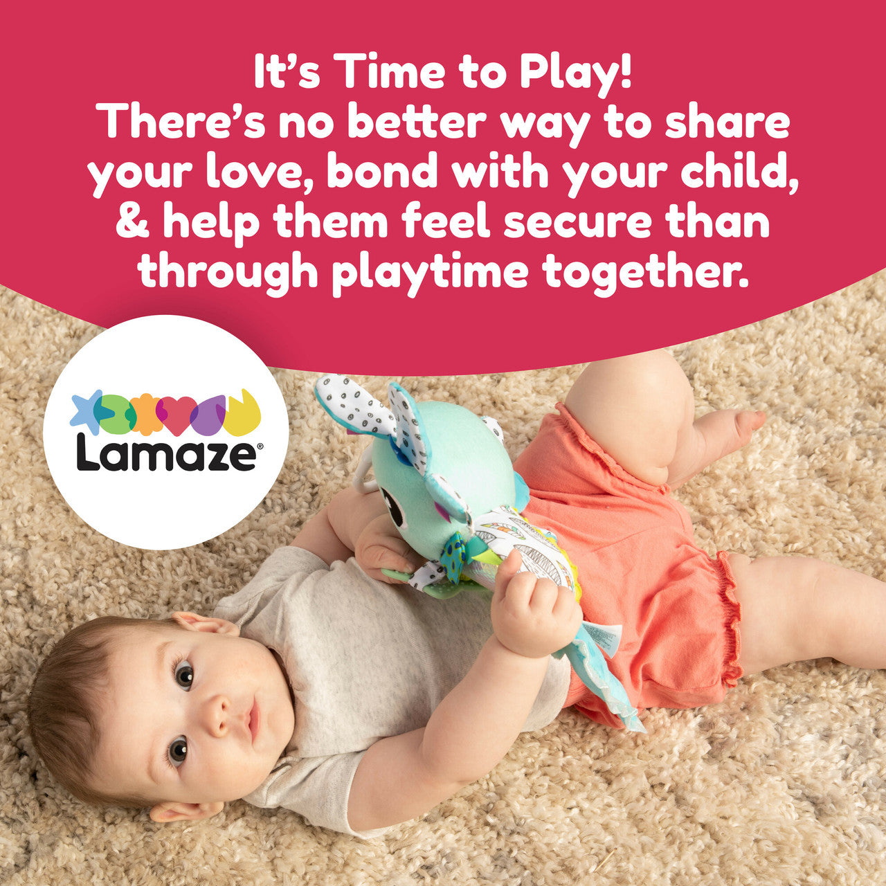 Lamaze Alise the Axolotl™ Clip & Go