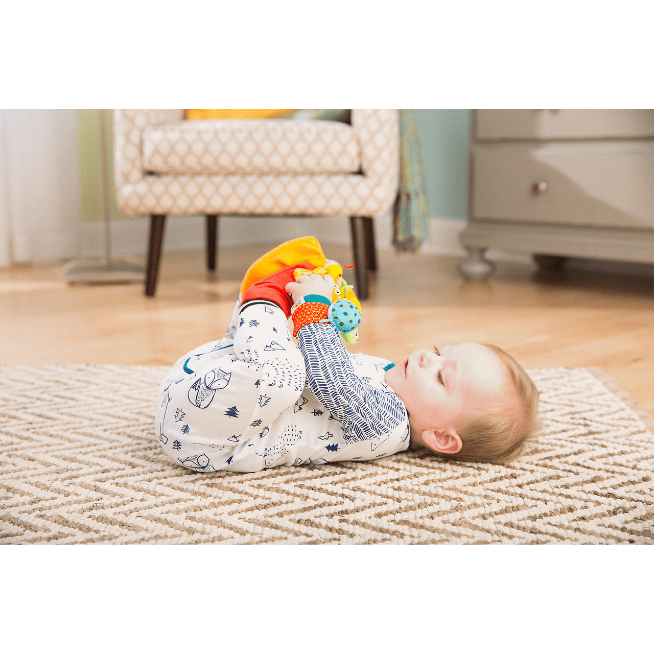 Gardenbug Foot Finder and Wrist Rattle Set