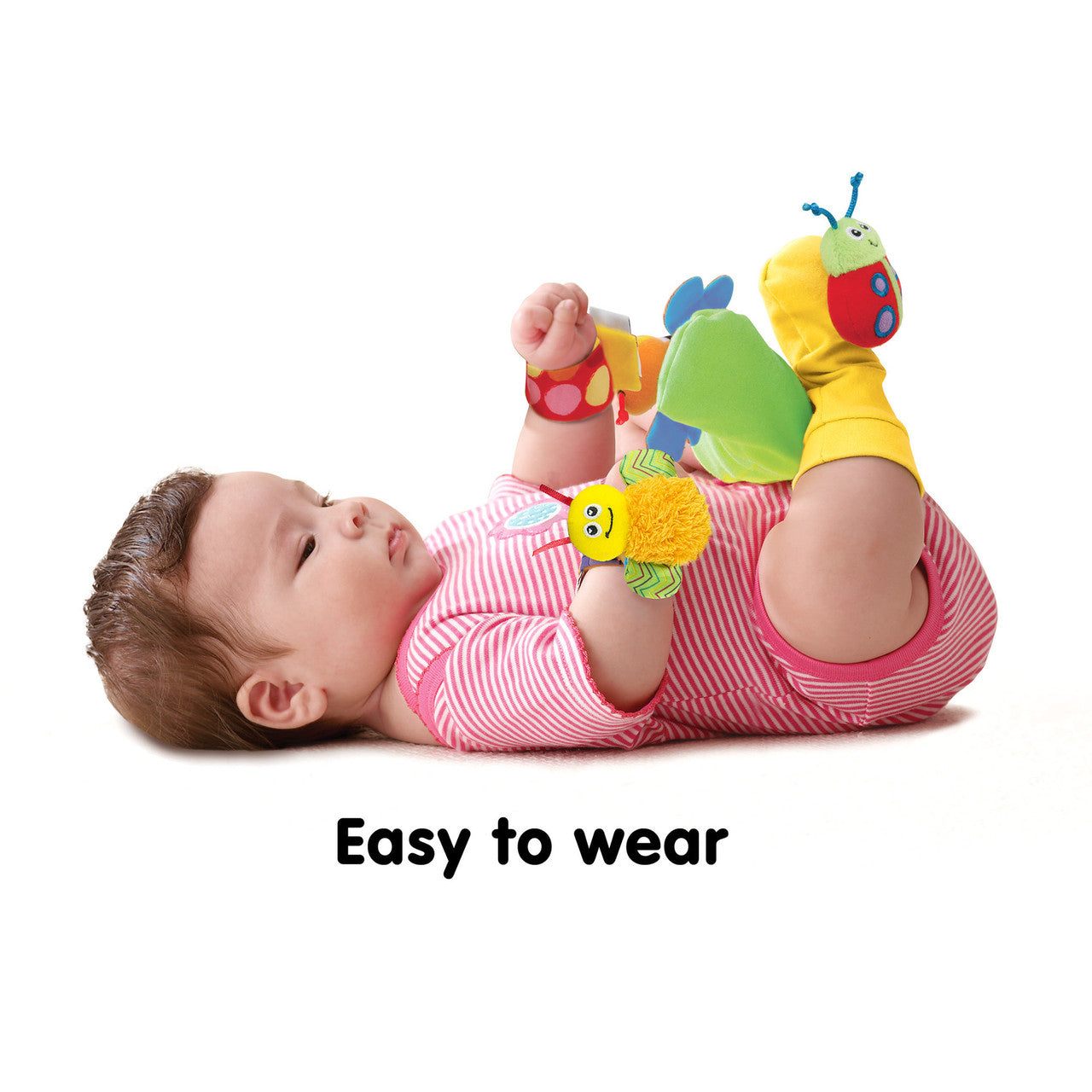 Gardenbug Foot Finder and Wrist Rattle Set