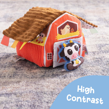 Lamaze Peek-A-Moo Friendly Barn™ Developmental Toy