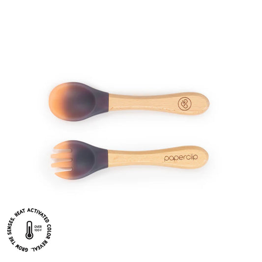 Color Changing Spork & Spoon Set