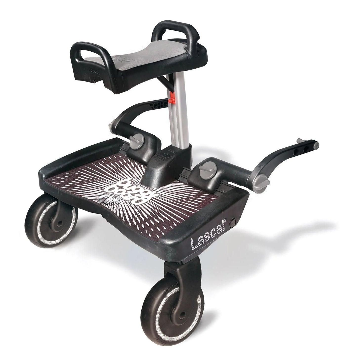 BuggyBoard Maxi+ Black With Grey Saddle Seat