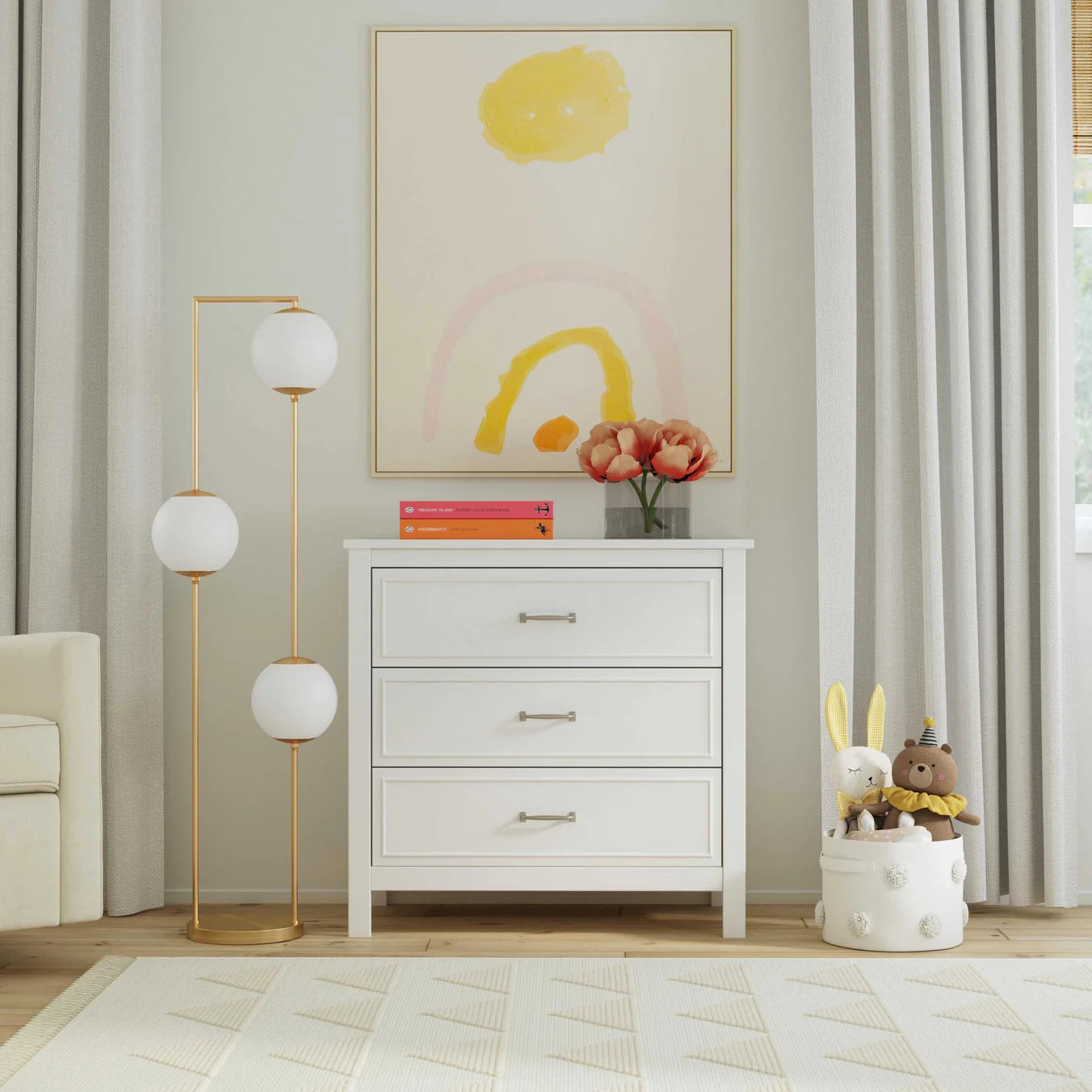 Charlie 3-Drawer Dresser
