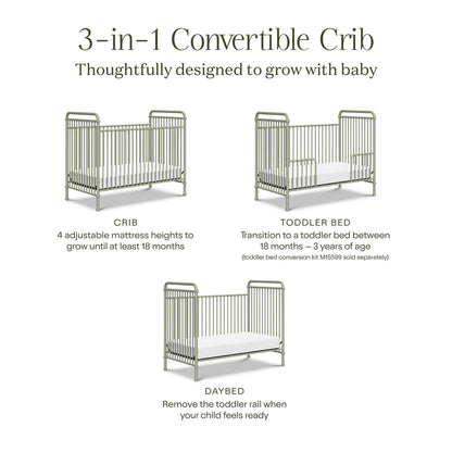 Abigail 3-in-1 Convertible Crib