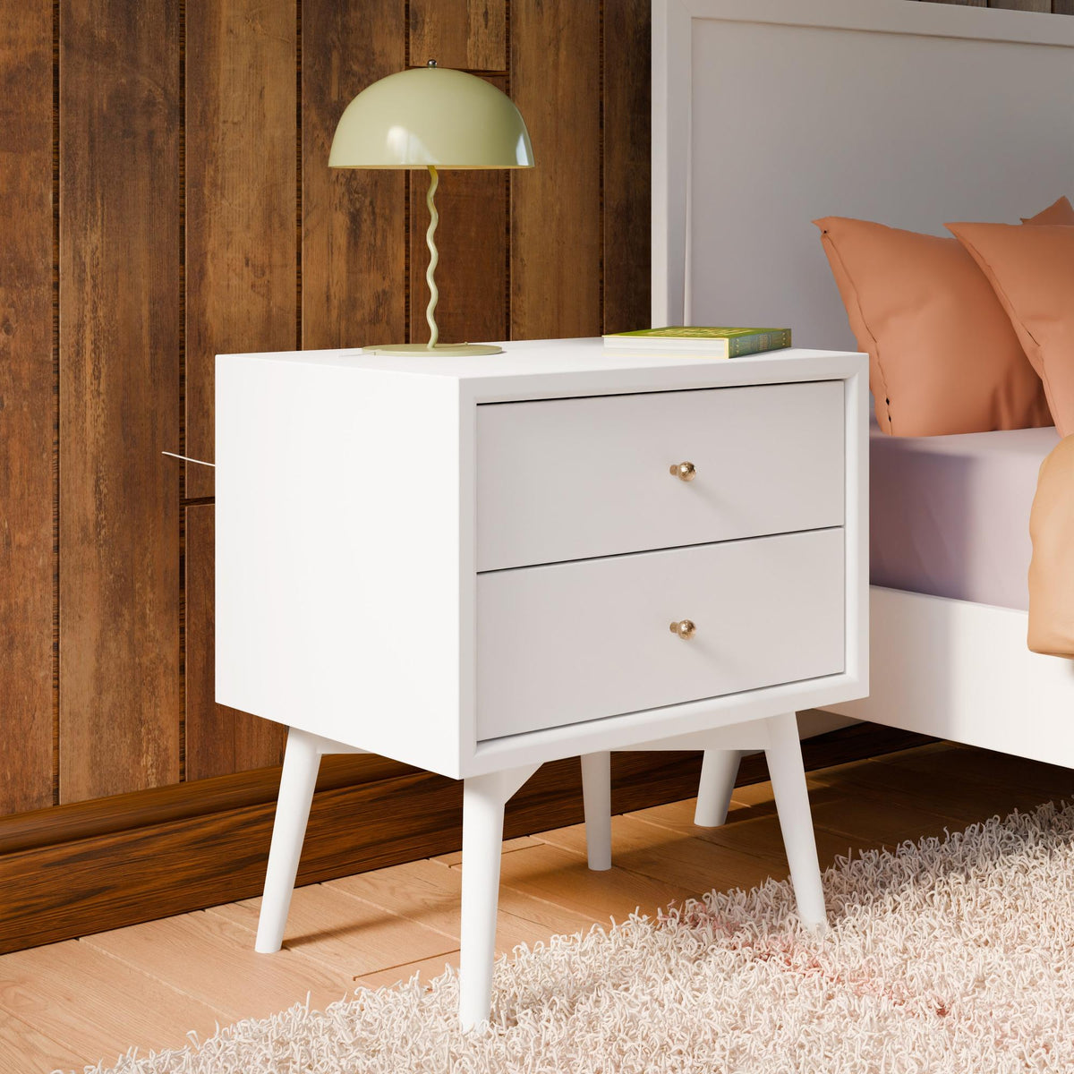 Babyletto Palma Nightstand with USB Port